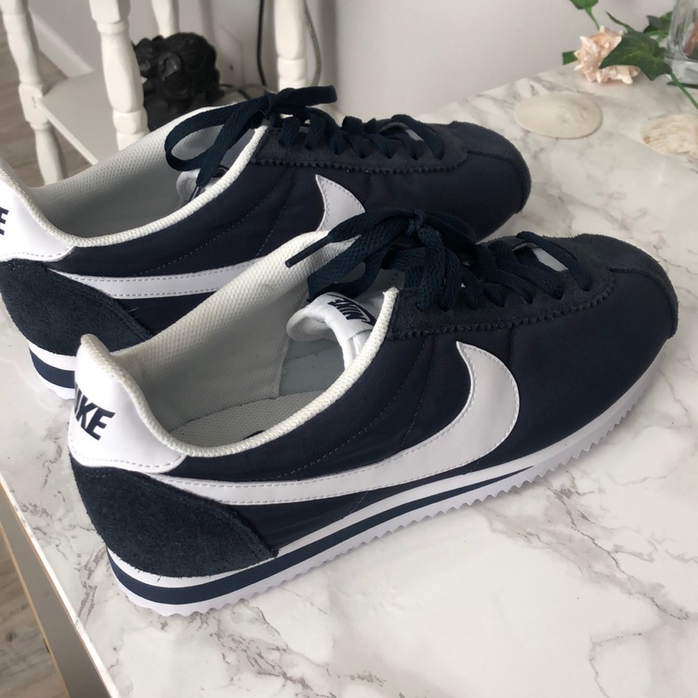 Navy Nike Cortez